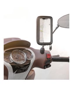 Lampa Porta Cellulare Universale Scooter Smart Scooter Case Nero