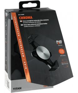 Lampa Porta Smartphone Universale Chroma Nero 131-186 mm per Auto