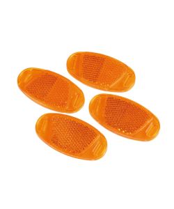 Set 4 catarifrangenti small per bicicletta bicicletta