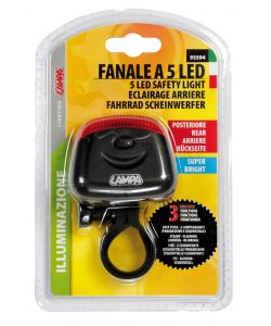 Fanale posteriore a 5 led
