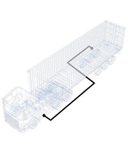 Lampa Kit Gonfiaggio Pneumatici Camion - Collegamento Bombole d'Aria