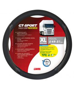 Gt-Sport, Coprivolante In Skeentex - Xl - D.49/51 Cm - Nero/Beige