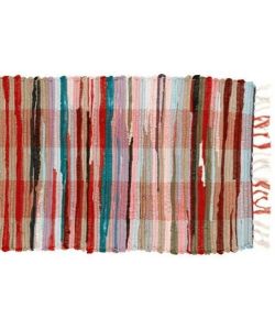 Velcoc Tappeto SOLEMAR Cotone 55x110 cm Intrecciato Camera da Letto