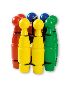 Birilli gioco estivo bambini 8 pezzi