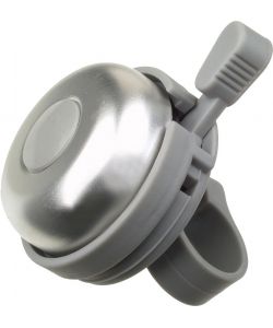 New campanello bici universale in plastica silver