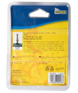 Camera d'aria bici 26' x 1.40 - 2.50 E.T.R.T.O. 47-559