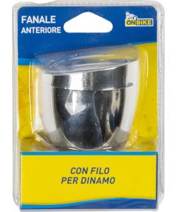 Fanale anteriore bici universale impermeabile con filo per dinamo