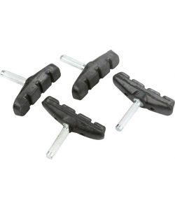 Pattini freni bici per MTB e city bike v-brake quattro pezzi 50mm