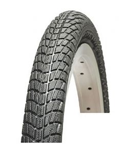 Copertura nera ruota bici bambino copertone 16 pollici x 1,75