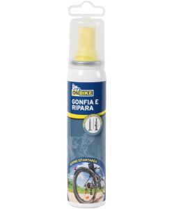 Spray gonfia e ripara bici istantaneo da 100ml universale