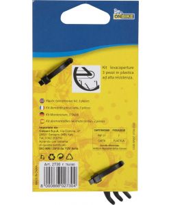 Kit levacoperture per bici tre pezzi in plastica