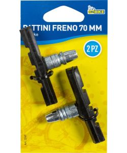 Pattini freno 70 mm 2pz. MTB
