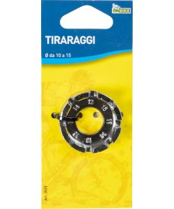 Tiraraggi bici universale in metallo dimensioni da 10mm a 15mm