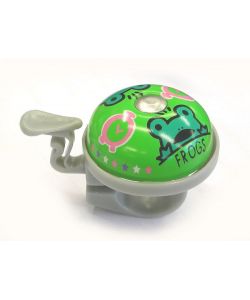 Campanello universale bici bambino con stampa verde