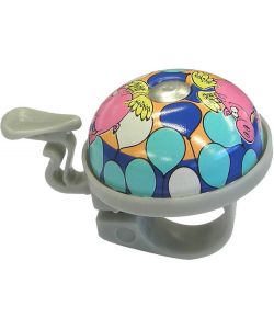 Campanello universale bici bambina con stampa multicolore