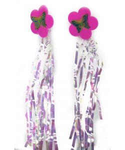 Decorazioni per manopole e manubbrio bici bambina