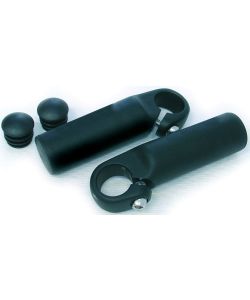 Prolunghe manubrio bici MTB con tappi di chiusura