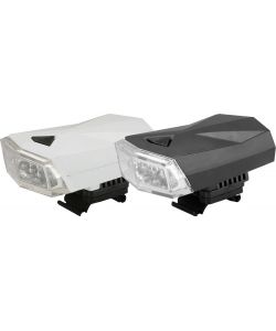 Fanale anteriore bici universale quattro LED bianchi