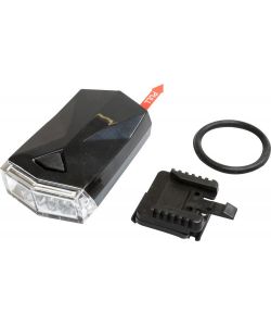 Fanale anteriore bici universale quattro LED bianchi