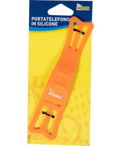 Porta smartphone universale bici in silicone aggancio al manubrio