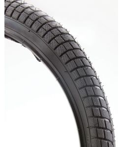 Copertura nera per ruota bici BMX copertone 20 pollici x 2,10