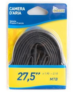 Camera d'aria bici 27,5' x 1.90 - 2.10 E.T.R.T.O. 48/54-560