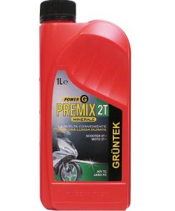 Olio Premix lubrificante Minerale 1L 2T Moto e Scooter