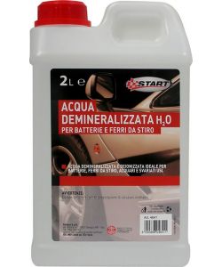 Acqua demineralizzata per batterie auto 2L multiuso