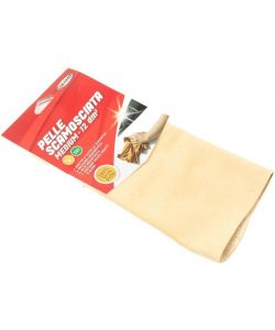 START Pelle Scamosciata Naturale 12 dm2 per Auto Moto e Casa
