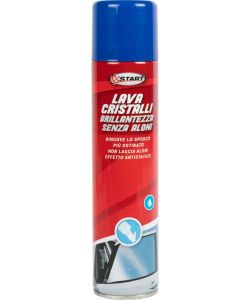 Spray Detergente Lava cristalli 400 ml per auto effetto sgrassante