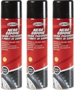 START Spray Nero Gomme 400 ml - Lucido per Pneumatici Auto