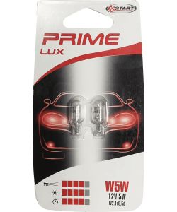START Lampadine auto W5W alogene in vetro 12V 5W - Coppia 2 pezzi