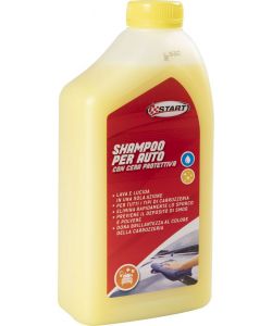 START Shampoo auto con cera 1L - Detergente universale per carrozzeria