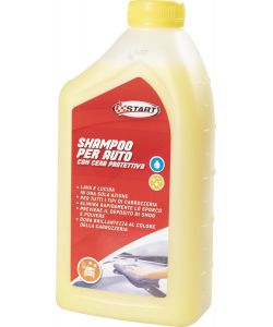 START Shampoo auto con cera 1L - Detergente universale per carrozzeria