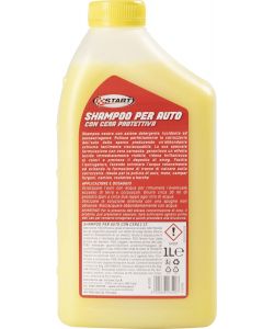 START Shampoo auto con cera 1L - Detergente universale per carrozzeria