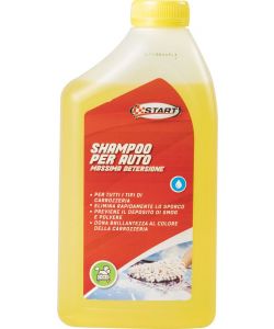 START Shampoo per Auto 1L - Deterge e Rende Brillante Vernici Normali e Metalizzate