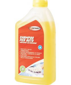 START Shampoo per Auto 1L - Deterge e Rende Brillante Vernici Normali e Metalizzate