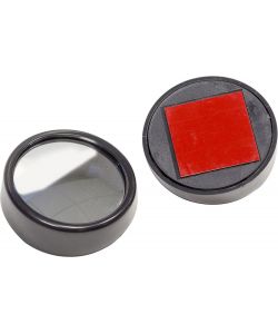 Coppia di Specchietti Grandangolo adesivi per auto diametro 5 cm