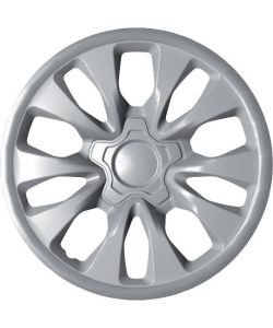 Copricerchio auto grigio singolo monte carlo 15'' in ABS