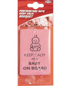 Profumo auto Keep Calm Bouquet