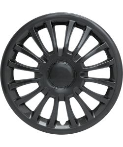 Set copricerchi auto antracite monza 13'' 4 pezzi in ABS