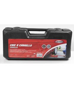 Crick a carrello 2T CE alzata da 135 mm a 330 mm con valigetta