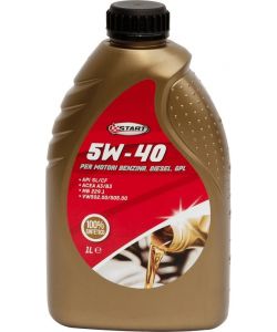 Start Olio Motore Sintetico 5W40 Benzina Diesel GPL - 1L