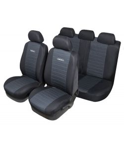 Metal Set Completo Coprisedili auto universale nero
