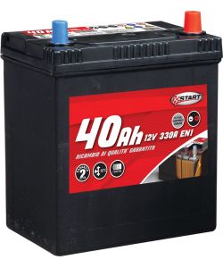 Batteria Auto 40AH per vetture giapponesi-coreane polo destro J37