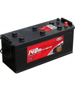 Batteria Autocarro 140Ah 12V 900A specifica per autocarro polo positivo sinistro
