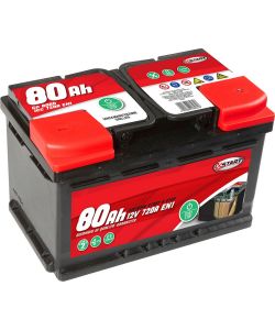 Batteria Stop&Start 80AH 12V 720A (EN1) sigillata polo destro Cassetta L3
