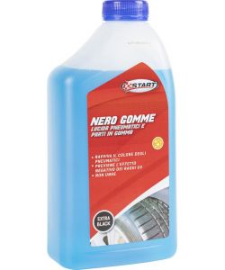 Nero gomme auto 1 LT effetto detergente e lucidante extra black