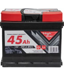 Batteria Auto da 45AH 400A 12V polo positivo destro cassetta L1