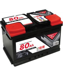 Batteria Auto da 80AH 640A 12V polo positivo destro cassetta L3